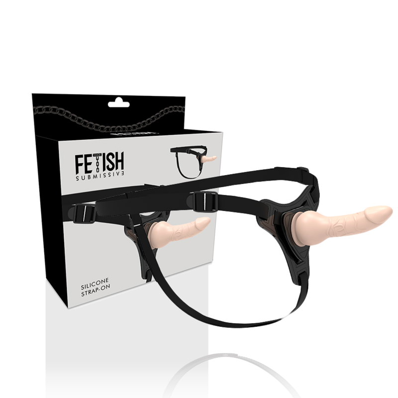 Imagen que nos facilita FETISH SUBMISSIVE HARNESS de su producto erótico FETISH SUBMISSIVE HARNESS - SILICONA FLESH REALISTIC 16CM para nuestra categoría "JUGUETES BIENESTAR |Arneses|Arneses sin Vibración".