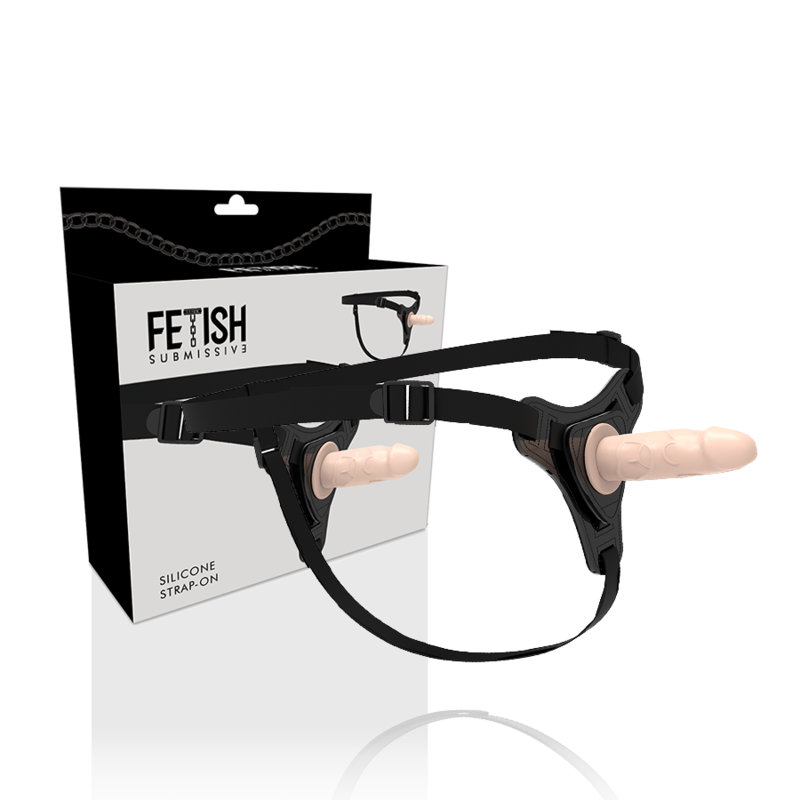 Imagen que nos facilita FETISH SUBMISSIVE HARNESS de su producto erótico FETISH SUBMISSIVE HARNESS - SILICONA FLESH REALISTIC 12.5 CM para nuestra categoría "JUGUETES BIENESTAR |Arneses|Arneses sin Vibración".