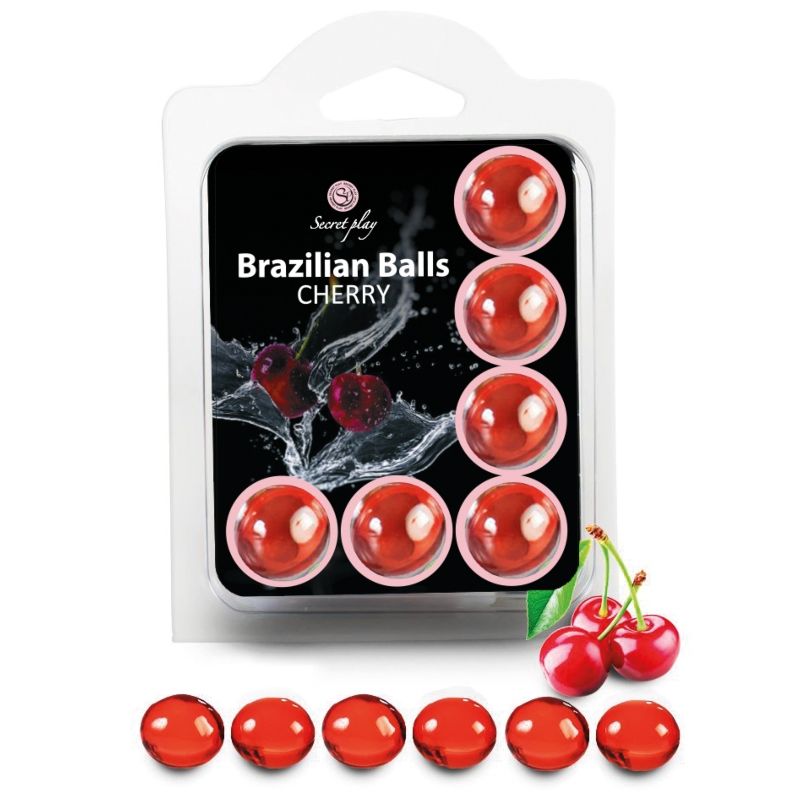 Imagen que nos facilita SECRETPLAY COSMETIC de su producto erótico SECRETPLAY - BRAZILIANS BALLS CEREZAS para nuestra categoría "DROGUERÍA |Lubricantes|Bolas Brazilian Balls".