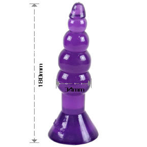 Imagen que nos facilita BAILE ANAL de su producto erótico BAILE - CLIMAX HAPPENS PLUG ANAL 17 CM para nuestra categoría "JUGUETES BIENESTAR |Anal|Plugs Anales".