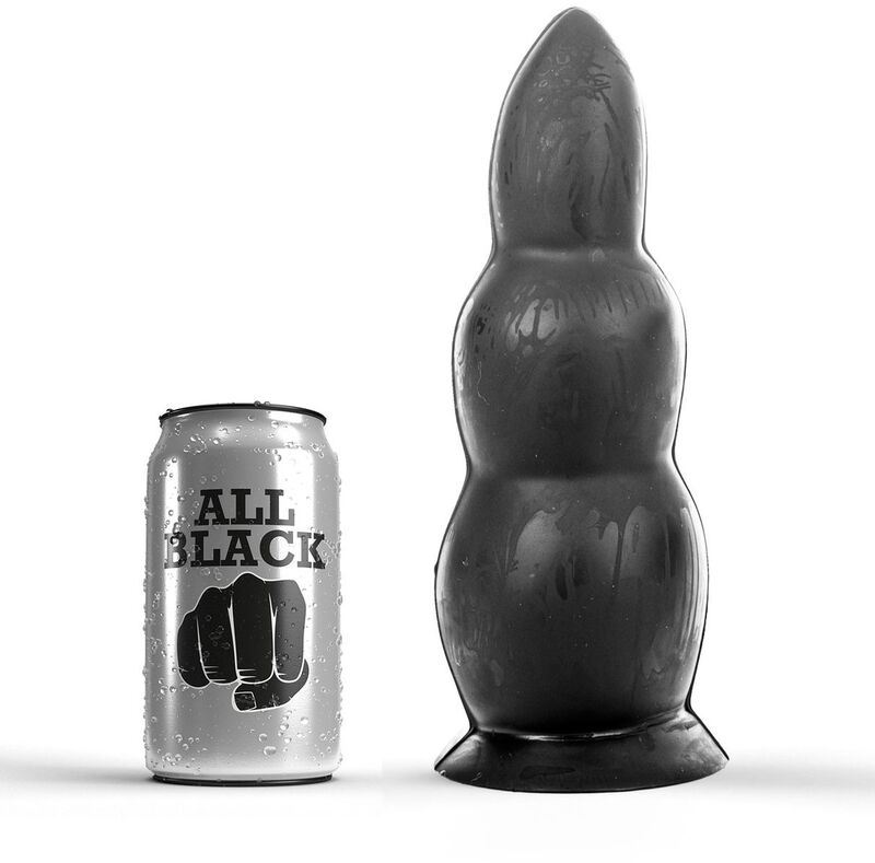 Imagen que nos facilita ALL BLACK de su producto erótico ALL BLACK - ANAL PLUG 23 CM para nuestra categoría "JUGUETES BIENESTAR |Anal|Plugs Anales".