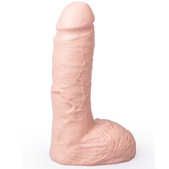 Imagen que nos facilita HUNG SYSTEM de su producto erótico HUNG SYSTEM - DILDO REALISTICO COLOR NATURAL CESAR 19 CM para nuestra categoría "JUGUETES BIENESTAR |Dildos sin Vibración|Penes realisticos".