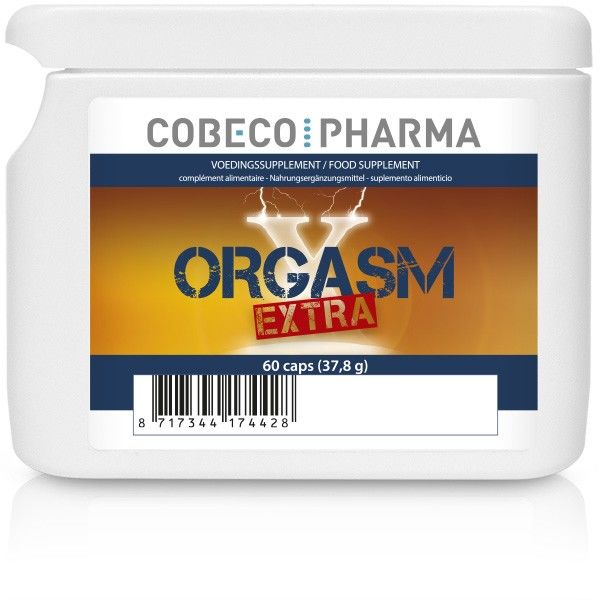 Imagen que nos facilita COBECO - CBL de su producto erótico COBECO - ORGASM XTRA FOR MEN CAPSULAS POTENCIADORES 60 CAPS para nuestra categoría "DROGUERÍA |Complementos Alimenticios|Cápsulas para Hombres".