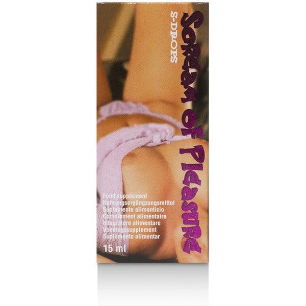 Imagen que nos facilita COBECO - HEALTH de su producto erótico COBECO - SCREAM OF PLEASURE EROTIC GOTAS ESTIMULANTES 15ML para nuestra categoría "DROGUERÍA |Complementos Alimenticios|Gotas Amor".