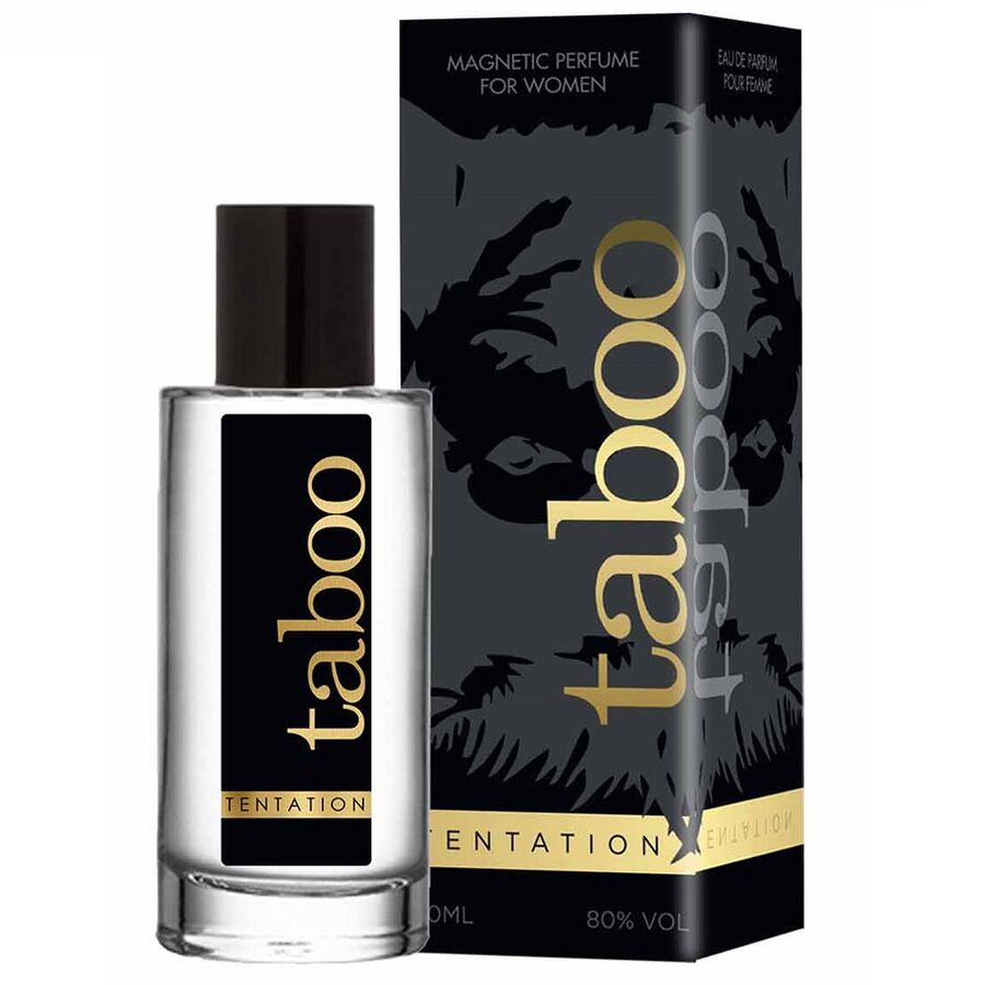 Imagen que nos facilita RUF de su producto erótico RUF - TABOO TENTATION PERFUME CON FEROMONAS PARA ELLA 50ML para nuestra categoría "DROGUERÍA |Perfumes".