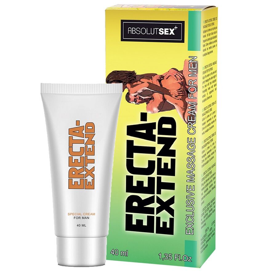 Imagen que nos facilita RUF de su producto erótico RUF - ERECTA EXTEND CREMA RETARDANTA Y REFRESCANTE 40ML para nuestra categoría "DROGUERÍA |Estimulantes para Ellos|Retardantes".