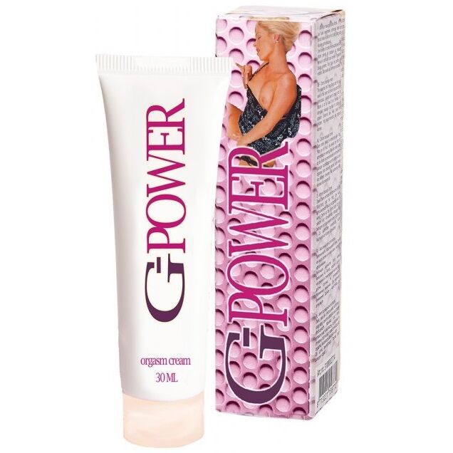 Imagen que nos facilita RUF de su producto erótico RUF - G POWER ORGASM CREMA FEMENINA 30ML para nuestra categoría "DROGUERÍA |Estimulantes para Ellas|Intensificador Orgasmos".