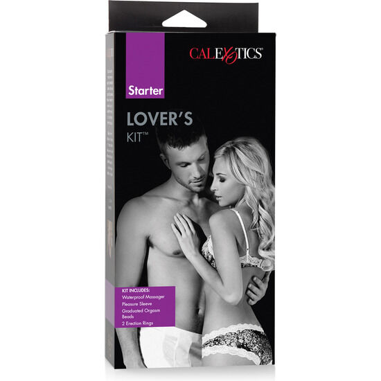 Imagen que nos facilita CALEXOTICS de su producto erótico CALEXOTICS - STARTER LOVERS KIT para nuestra categoría "JUGUETES BIENESTAR |Kits juguetes sexuales".