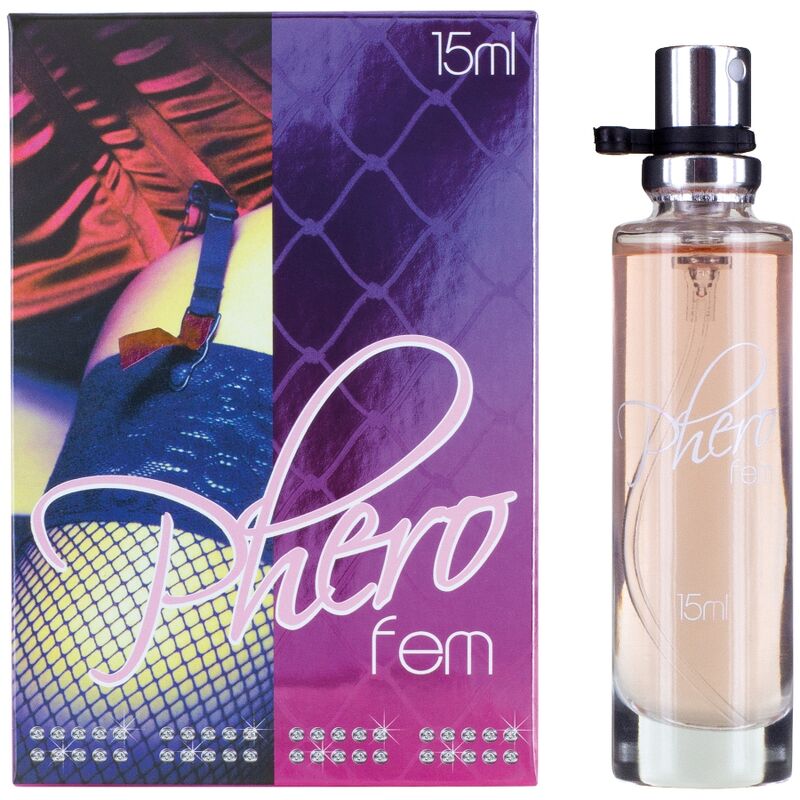 Imagen que nos facilita COBECO - FEMALE de su producto erótico COBECO - PHEROFEM PERFUME DE FEROMONAS FEMENINO 15ML para nuestra categoría "DROGUERÍA |Perfumes".