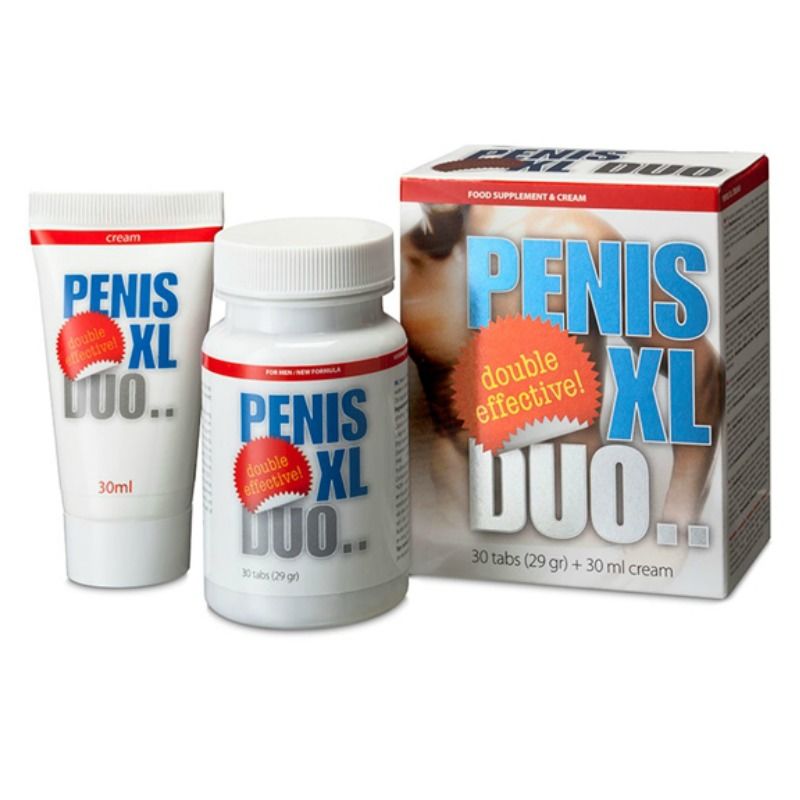 Imagen que nos facilita COBECO PHARMA de su producto erótico COBECO - PENIS DUO PACK CAPSULAS Y CREMA para nuestra categoría "DROGUERÍA |Estimulantes para Ellos|Cápsulas para Hombres".