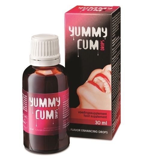 Imagen que nos facilita COBECO PHARMA de su producto erótico COBECO - YUMMY CUM DROPS MAS SEMEN para nuestra categoría "DROGUERÍA |Estimulantes para Ellos|Aumentador volumen semen".