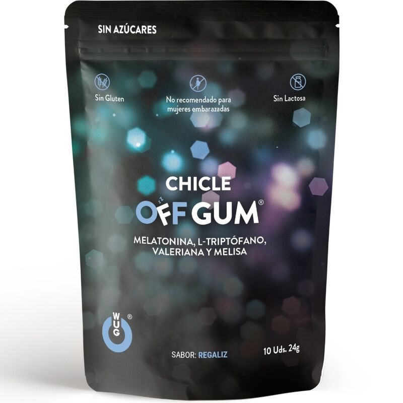 Imagen que nos facilita WUG GUM de su producto erótico WUG GUM - OFF CHICLE VALERIANA