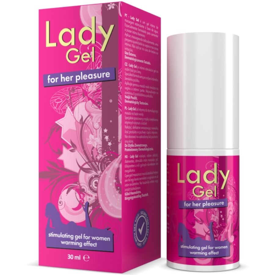 Imagen que nos facilita INTIMATELINE INTIMATELINE de su producto erótico INTIMATELINE - LADY GEL FOR GER PLEASURE GEL ESTIMULANTE EFECTO CALOR ELLA 30 ML para nuestra categoría "DROGUERÍA |Estimulantes para Ellas|Intensificador Orgasmos".