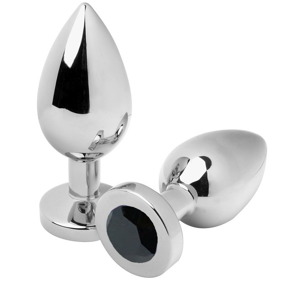 Imagen que nos facilita METAL HARD de su producto erótico METAL HARD - ANAL PLUG DIAMOND NEGRO MEDIUM 7.62CM para nuestra categoría "JUGUETES BIENESTAR |Anal|Plugs Anales".