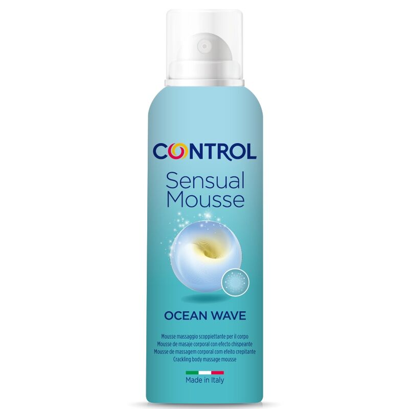 Imagen que nos facilita CONTROL LUBES de su producto erótico CONTROL - CREMA MASAJE MOUSSE SENSUAL WAVE 125 ML para nuestra categoría "DROGUERÍA |Para Masajes|Cremas de masaje".