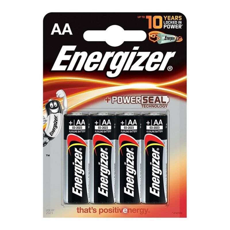 Imagen que nos facilita ENERGIZER de su producto erótico ENERGIZER - ALKALINE POWER PILA ALCALINA AA LR6 BLISTER*4 para nuestra categoría "ARTÍCULOS VARIOS|Pilas".