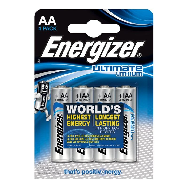 Imagen que nos facilita ENERGIZER de su producto erótico ENERGIZER - ULTIMATE LITHIUM PILA LITIO AA L91 LR6 1