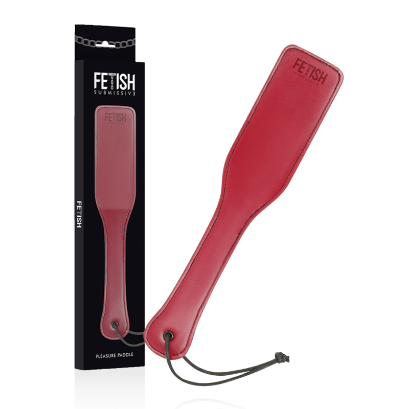 Imagen que nos facilita FETISH SUBMISSIVE DARK ROOM de su producto erótico FETISH SUBMISSIVE DARK ROOM - FUSTA CUERO VEGANO para nuestra categoría "BDSM & BONDAGE |Artículos BDSM|Palas BDSM".