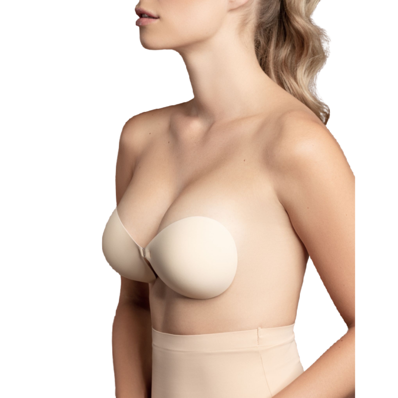 Imagen que nos facilita BYE BRA - BRAS de su producto erótico BYE-BRA - SUJETADOR INVISIBLE BEIGE COPA A para nuestra categoría "MODA & LENCERÍA|Lencería Mujer|Lencería Sexy|Sujetadores".