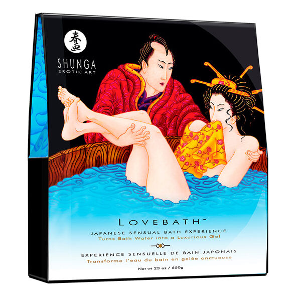 Imagen que nos facilita SHUNGA BATH EXPERIENCE de su producto erótico SHUNGA - LOVEBATH TENTACIONES DEL OCEANO para nuestra categoría "DROGUERÍA |Para el baño".