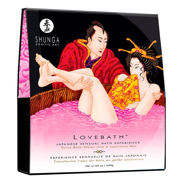 Imagen que nos facilita SHUNGA BATH EXPERIENCE de su producto erótico SHUNGA - LOVEBATH FRUTA DEL DRAGON para nuestra categoría "DROGUERÍA |Para el baño".