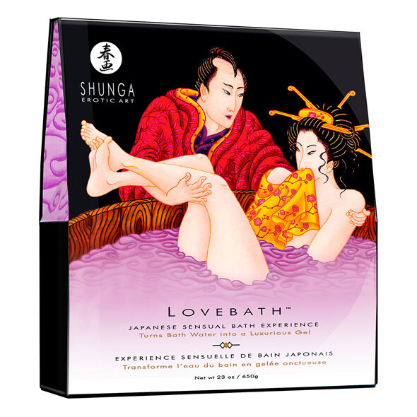 Imagen que nos facilita SHUNGA BATH EXPERIENCE de su producto erótico SHUNGA - LOVEBATH LOTUS SENSUAL para nuestra categoría "DROGUERÍA |Para el baño".