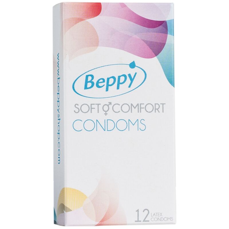 Imagen que nos facilita BEPPY de su producto erótico BEPPY - SOFT AND COMFORT 12 PRESERVATIVOS para nuestra categoría "PRESERVATIVOS |Normales".