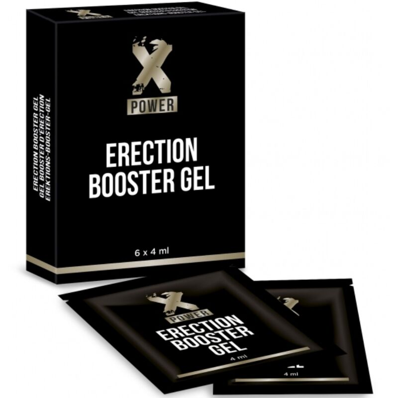 Imagen que nos facilita XPOWER de su producto erótico XPOWER - ERECTION BOOSTER GEL POTENCIADOR ERECCION 6 X 4 ML para nuestra categoría "DROGUERÍA |Estimulantes para Ellos|Aumento Erección".