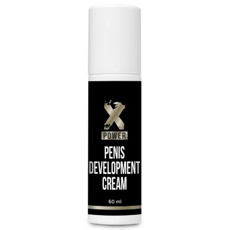 Imagen que nos facilita XPOWER de su producto erótico XPOWER - PENIS DEVELOPMENT CREAM TAMAÑO Y VOLUMEN PENE 60 ML para nuestra categoría "DROGUERÍA |Estimulantes para Ellos|Aumento del pene".