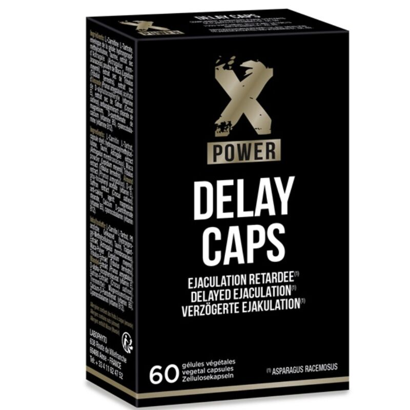 Imagen que nos facilita XPOWER de su producto erótico XPOWER - DELAY CAPS RETARDANTE EYACULACION 60 CAP para nuestra categoría "DROGUERÍA |Estimulantes para Ellos|Retardantes".