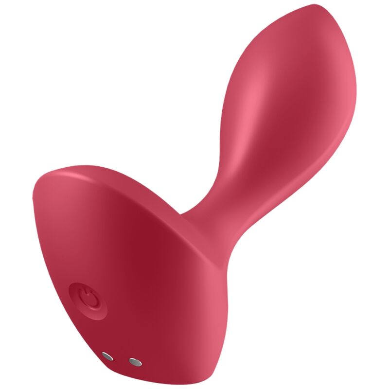 Imagen que nos facilita SATISFYER PLUGS de su producto erótico SATISFYER - BACKDOOR LOVER PLUG ANAL VIBRADOR ROJO para nuestra categoría "JUGUETES BIENESTAR |Anal|Plugs Anales".