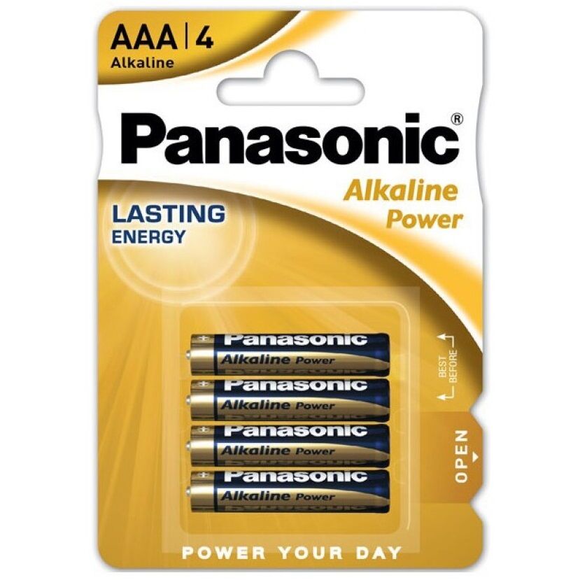 Imagen que nos facilita PANASONIC de su producto erótico PANASONIC - BRONZE PILA ALCALINA AAA LR03 BLISTER*4 para nuestra categoría "ARTÍCULOS VARIOS|Pilas|Pilas Alcalinas".