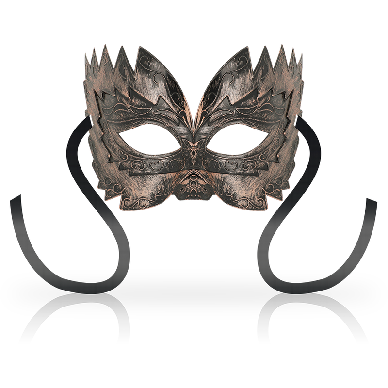 Imagen que nos facilita OHMAMA MASKS de su producto erótico OHMAMA - MASKS ANTIZAZ ESTILO VENECIANO COBRE para nuestra categoría "BDSM & BONDAGE |Bondage|Antifaces".