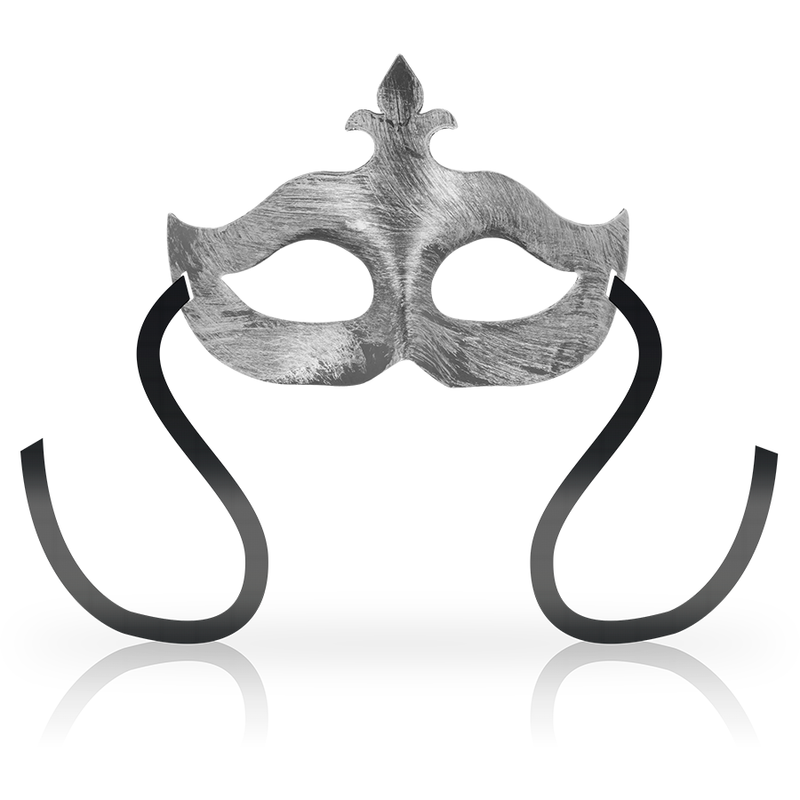 Imagen que nos facilita OHMAMA MASKS de su producto erótico OHMAMA - MASKS ANTIFAZ FLOR DE LIS SILVER para nuestra categoría "BDSM & BONDAGE |Bondage|Máscaras Venecianas".