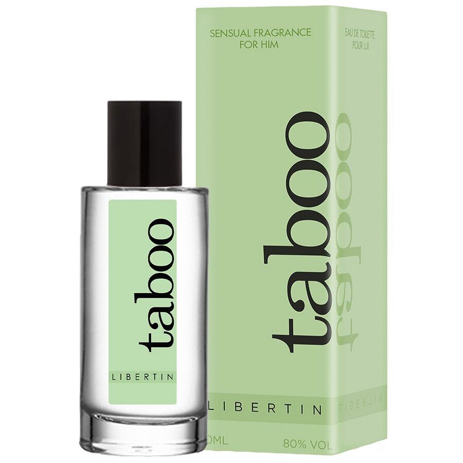 Imagen que nos facilita RUF de su producto erótico RUF - TABOO LIBERTIN PERFUME FEROMONAS MASCULINO 50ML para nuestra categoría "DROGUERÍA |Perfumes".