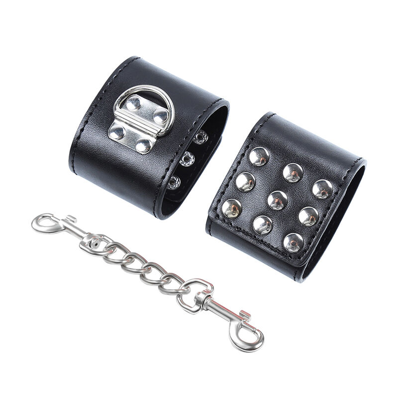 Imagen que nos facilita OHMAMA FETISH de su producto erótico OHMAMA FETISH - RESTRICCIONES MUÑECA CON BROCHE DE METAL para nuestra categoría "BDSM & BONDAGE |Bondage|Esposas".