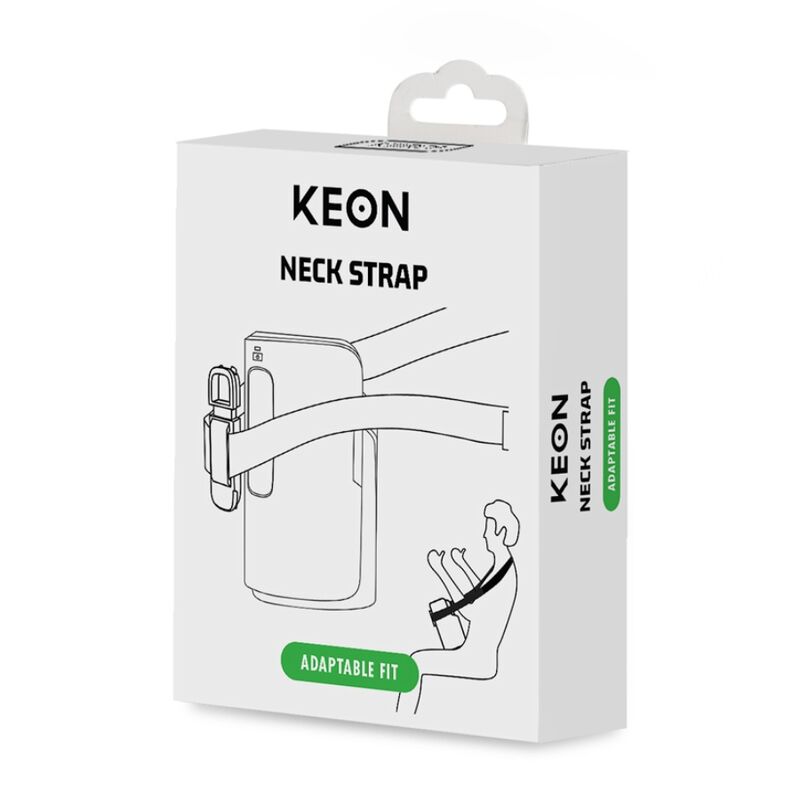 Imagen que nos facilita KIIROO de su producto erótico KIIROO - KEON NECK STRAP CORREA DE CUELLO para nuestra categoría "JUGUETES BIENESTAR |Juguetes para Hombres|Masturbadores varios".