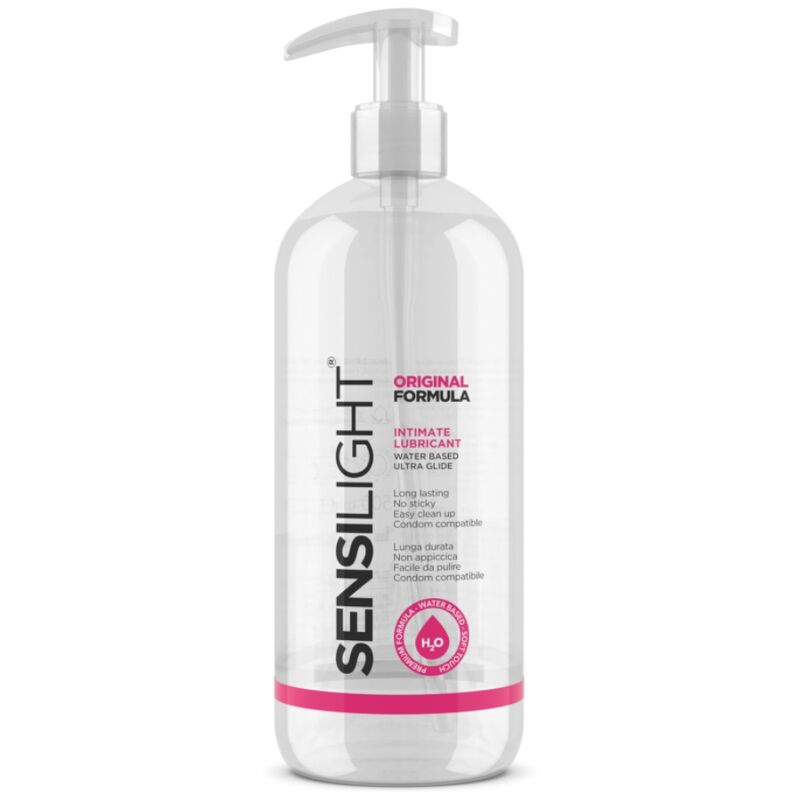 Imagen que nos facilita INTIMATELINE INTIMATELINE de su producto erótico INTIMATELINE - SENSILIGHT ORIGINAL FORMULA LUBRICANTE BASE AGUA 500 ML para nuestra categoría "DROGUERÍA |Lubricantes|Base Agua".