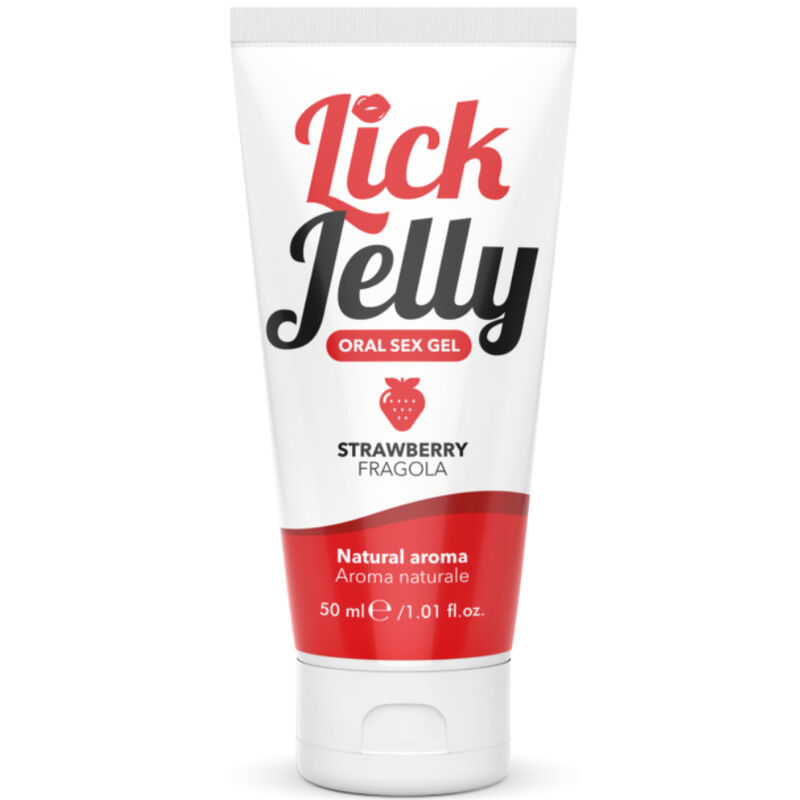 Imagen que nos facilita INTIMATELINE INTIMATELINE de su producto erótico INTIMATELINE - LICK JELLY LUBRICANTE FRESA 50 ML para nuestra categoría "DROGUERÍA |Lubricantes|Con deliciosos Sabores".