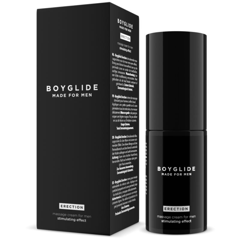 Imagen que nos facilita INTIMATELINE BOYGLIDE de su producto erótico INTIMATELINE - BOYGLIDE CREMA PARA ERECCION 30 ML para nuestra categoría "DROGUERÍA |Estimulantes para Ellos|Aumento Erección".