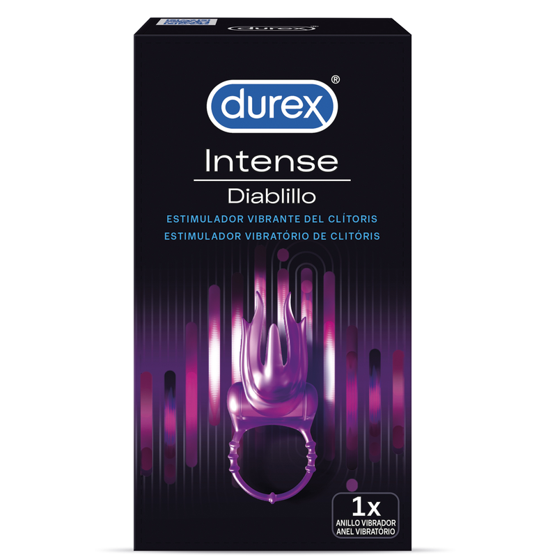 Imagen que nos facilita DUREX TOYS de su producto erótico DUREX - INTENSE DIABLILLO ANILLO VIBRADOR para nuestra categoría "JUGUETES BIENESTAR |Juguetes para Mujeres|Estimuladores|Para Clítoris".