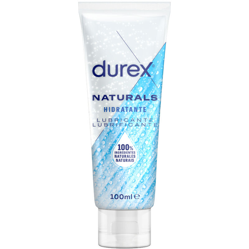 Imagen que nos facilita DUREX LUBES de su producto erótico DUREX - NATURALS LUBRICANTE HIDRATANTE 100 ML para nuestra categoría "DROGUERÍA |Lubricantes|Base Agua".