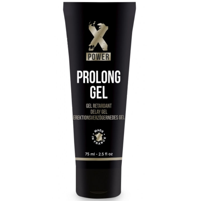 Imagen que nos facilita XPOWER de su producto erótico XPOWER - PROLONG GEL RETARDANTE 75 ML para nuestra categoría "DROGUERÍA |Estimulantes para Ellos|Retardantes".