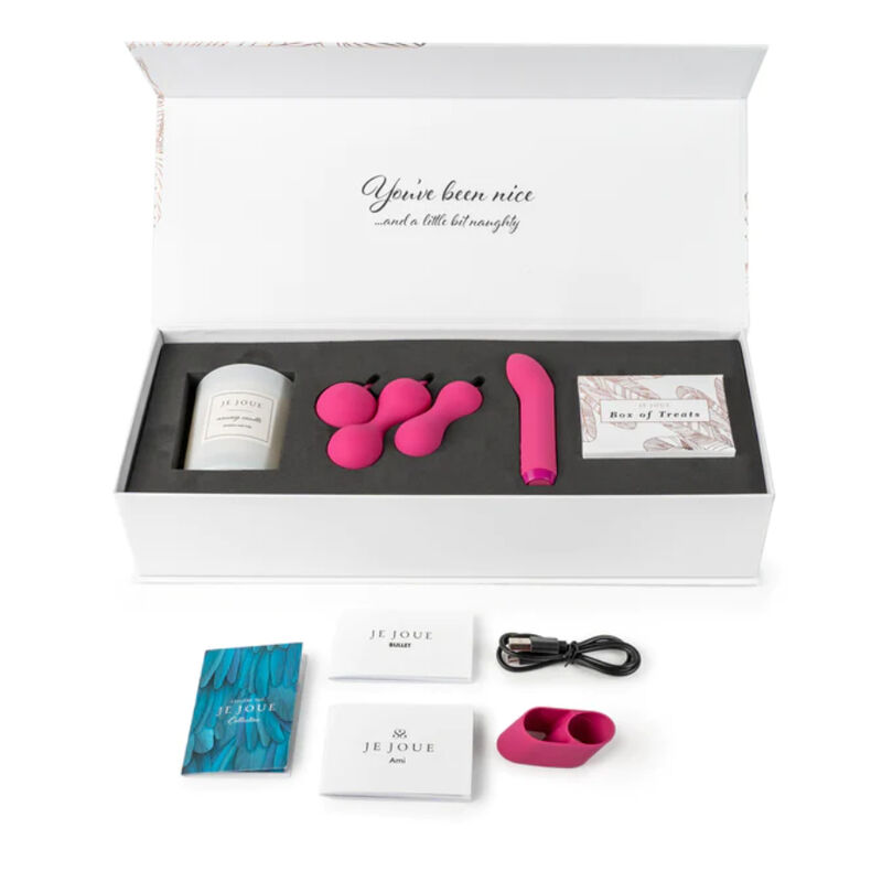 Imagen que nos facilita JE JOUE de su producto erótico JE JOUE - THE NICE AND NAUGHTY GIFT SET para nuestra categoría "JUGUETES BIENESTAR |Kits juguetes sexuales".