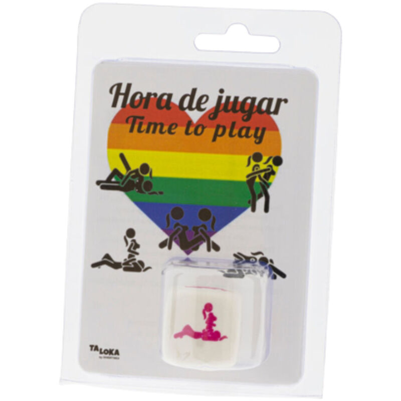 Imagen que nos facilita DIABLO PICANTE de su producto erótico DIABLO PICANTE - DADO KAMASUTRA DE POSTURAS PARA CHICAS LGBT para nuestra categoría "JUEGOS |Juego de Dados".