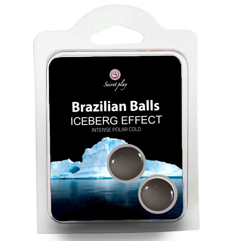 Imagen que nos facilita SECRETPLAY COSMETIC de su producto erótico SECRET PLAY SET 2 BRAZILIAN BALLS EFECTO ICEBERG para nuestra categoría "DROGUERÍA |Lubricantes|Bolas Brazilian Balls".