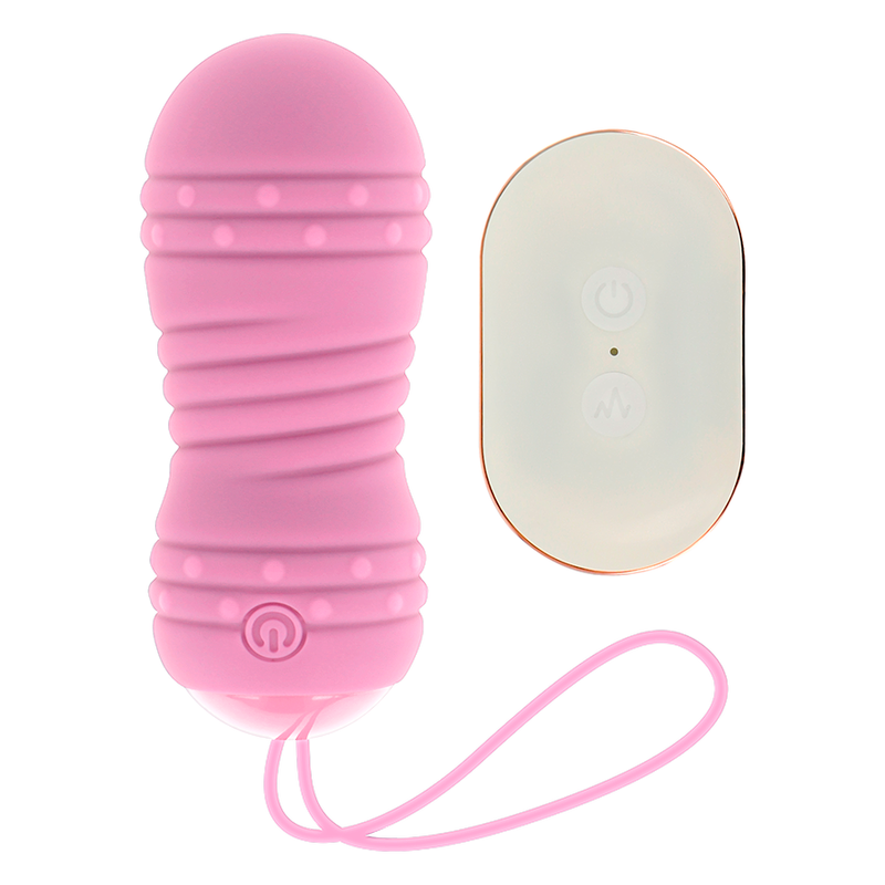 Imagen que nos facilita OHMAMA STIMULATING de su producto erótico OHMAMA - HUEVO CONTROL REMOTO 7 MODOS ROTACION ROSA para nuestra categoría "JUGUETES BIENESTAR |Vibradores|Vibradores control remoto".