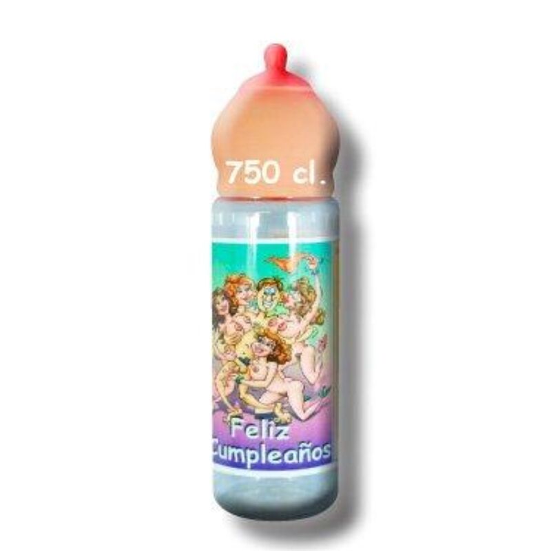 Imagen que nos facilita DIABLO PICANTE de su producto erótico DIABLO PICANTE - BOTELLA BOOB CUMPLEAÑOS CARNE 750 ML para nuestra categoría "ARTÍCULOS VARIOS|Articulos divertidos|Biberones".