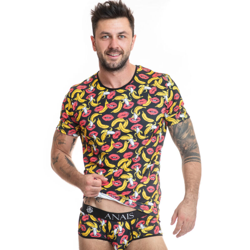 Imagen que nos facilita ANAIS MEN ACCESORIES de su producto erótico ANAIS MEN - BANANA CAMISETA S para nuestra categoría "MODA & LENCERÍA|Lencería Hombre|Camisetas Masculinas".