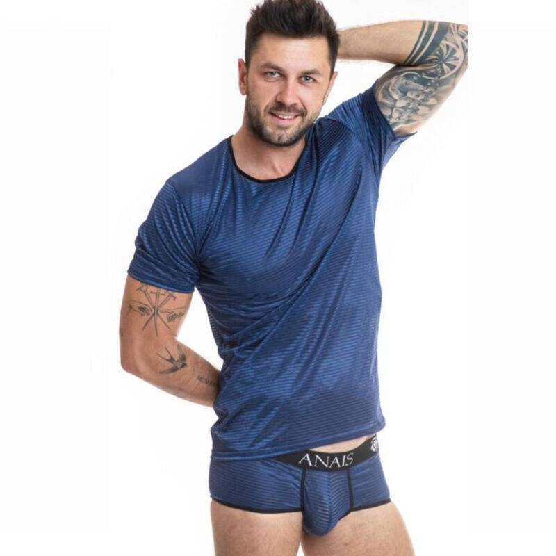 Imagen que nos facilita ANAIS MEN ACCESORIES de su producto erótico ANAIS MEN - NAVAL CAMISETA S para nuestra categoría "MODA & LENCERÍA|Lencería Hombre|Camisetas Masculinas".